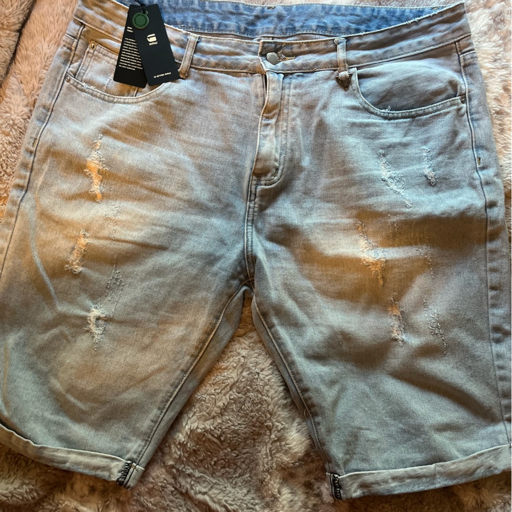 G star raw slim short